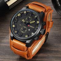CURREN-Watch-Men-Military-Quartz-Watch-Mens-Watches-Top-Brand-Luxury-Leather-Sports-Wristwatch-Date-Clock 