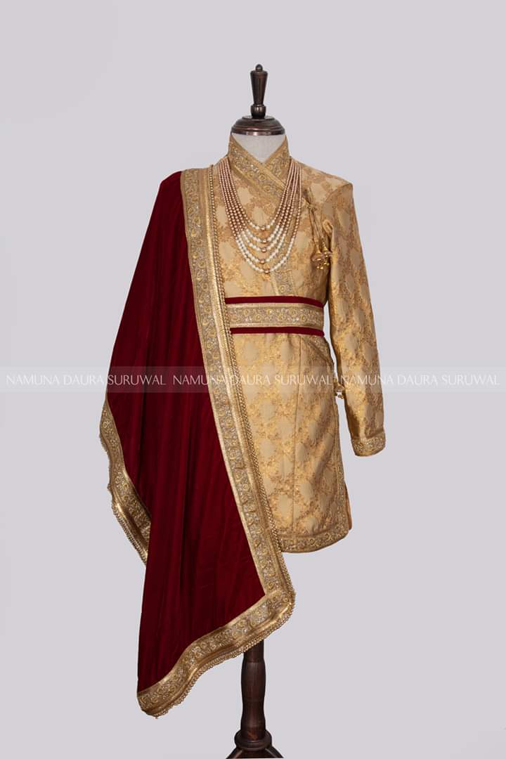 daura suruwal design