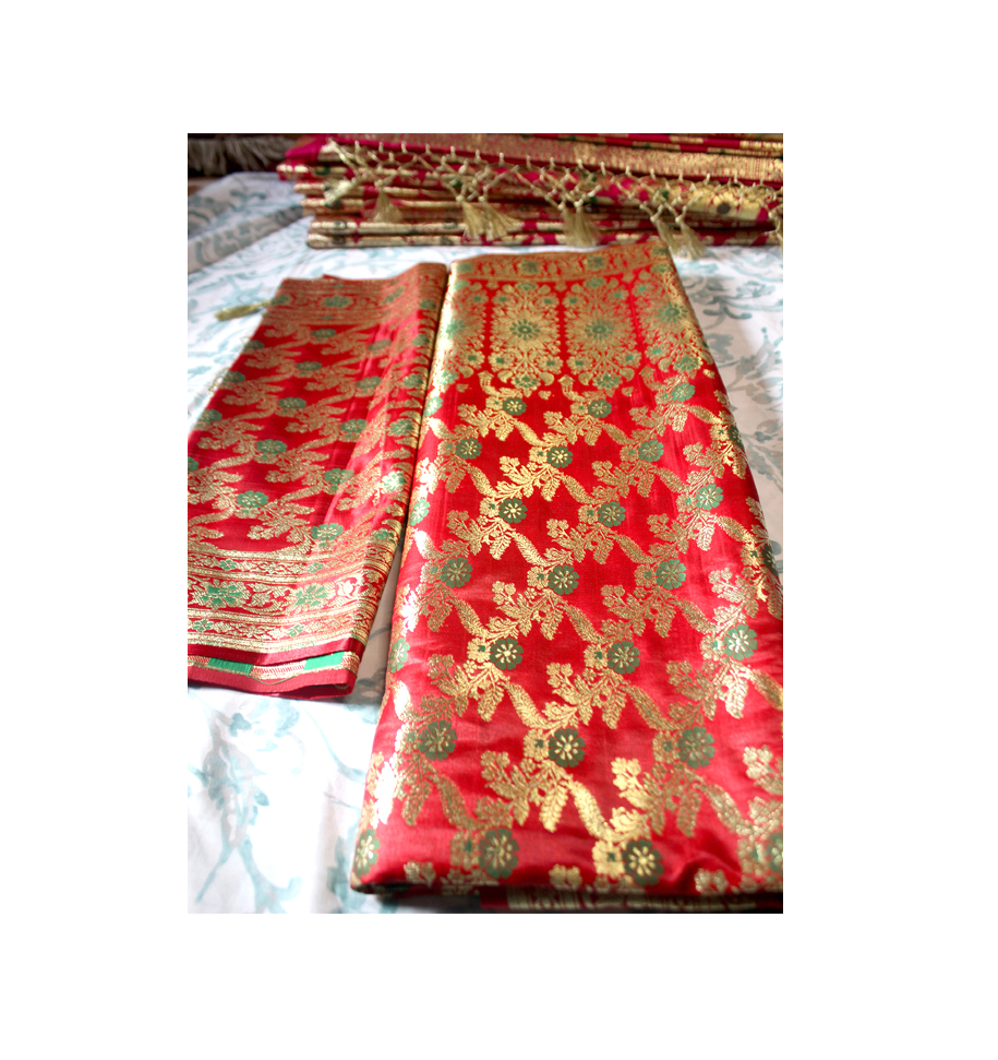 High Quality Bridal Banarasi Saree, Dhumbarahi pipalbot, Kapan ...