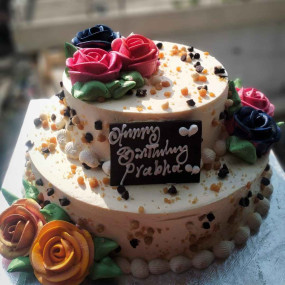 Vanilla Birthday Cake 
