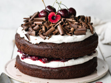 Vegan Black Forest cake 