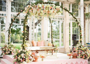 pastel colour wedding designs 